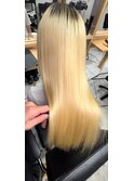 髪質改善ストレート