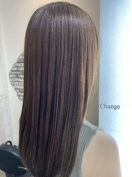 クロト(Clotho) ブリーチなしアッシュベージュ/ダブルカラーハイライト白髪染め