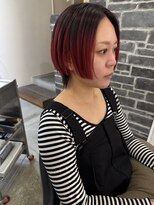 バローチェ 大阪 堀江(Barouche)&nbsp;【Barouche/中島綾子】　プレイングカラー　ボブ　堀江
