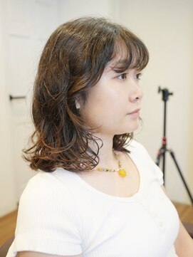 ノラキチジョウジ(NORA KICHIJOJI) ハイレイヤーカットウルフパーマ外国人風パーマレイヤーパーマ