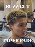 バズカットテーパーフェード