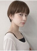 30代　マッシュショート　ショート　ショートカット　青山　小顔