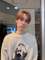 ソワンドゥ ブレス カルム 西中島店(soin de brace calme)&nbsp;メンズ×ミルクティーベージュ
