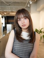 ラヴィズム 栄店(LUVISM)&nbsp;◎韓国ヘアー/顔周りレイヤー/おくれ毛前/ダブルカラー/学割/栄