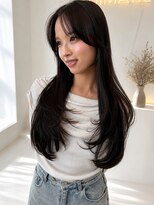 ユイマァル 倉敷(YUIMARL)&nbsp;倉敷レイヤーカット20代30代顔周りカットグレージュカラー