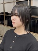 レイヤーウルフカット/ナチュラルウルフ/顔まわりレイヤーウルフ