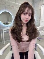 フォンズ(FONS)&nbsp;韓国くびれレイヤー＊ショコラグレージュ＊シースルーバン