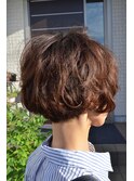 大人可愛いクラシカルショートボブ