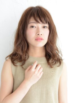 アース コアフュールボーテ 松本庄内店(EARTH coiffure beaute) ランダムカールスタイル