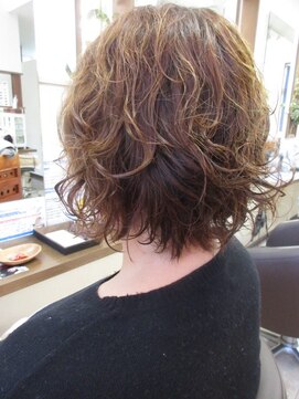 コアフィールフィス(COIFFURE fils) 【見附・今町】パーマ ウルフボブ