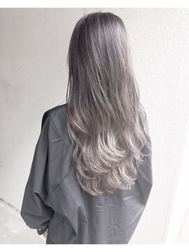 ヘアーアンドアトリエ マール(Hair&Atelier Marl) 【Mar】ラベンダーグレージュのグラデーションカラー♪
