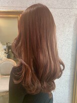 ナブラ(NABLA)&nbsp;韓国人風レイヤースタイル　春カラーベビーピンク