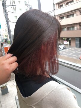アジールヘア 所沢プロペ通り店(agir hair) インナーカラー/所沢/ブリーチ