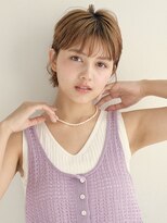 エンタク 新宿(enntaku)&nbsp;マロンベージュ/Aライン/かきあげ/くすみカラー[新宿駅西口]74