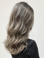 ジェービーヘア 稲毛(jb hair)&nbsp;マロンベージュハイライトかきあげベース 【稲毛】