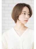 ショートボブ　