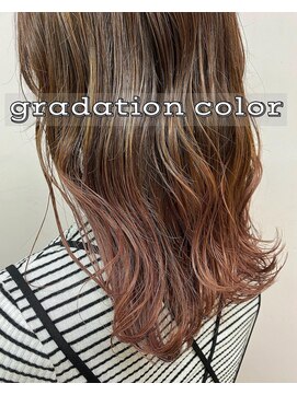 フレンズ 環状通東店(friend's) シアーピンクグラデーションカラー 12