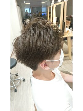 コルテ(Corte) アップバング×メンズ