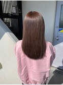 大人可愛い20代30代40代/小顔魅せ/カール/ショコラベージュ