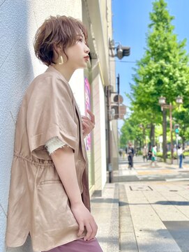 ジエクト 本店(The Ect) 夏ヘアスタイル×デザインカラー×ハイライトカラー