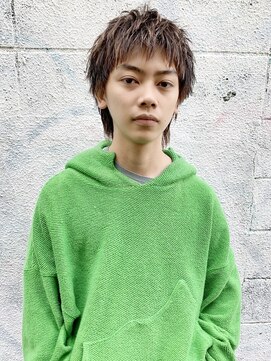 サル 代官山(SAL) 【SAL】00's束感マッシュウルフ