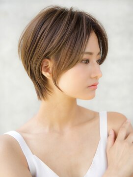 エインアンリー 表参道(AIN.ANLY.) 前髪なし大人ショート20代30代40代【AIN.表参道】川原大地