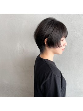 タグ(#tag) #パツンとショート