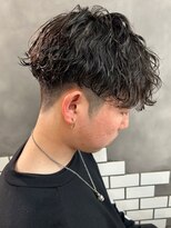 ザ マイル(The mile)&nbsp;メンズカットツイストスパイラルパーマツーブロックショート