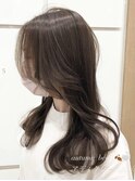 韓国風顔周りレイヤー/シースルーバング