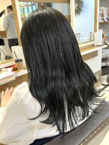 センスヘア(SENSE Hair) 黒染めじゃない暗染め！マットグレージュ