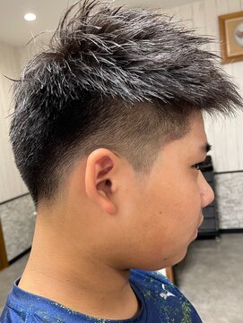 アイリス メンズ×ツーブロック