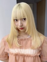 ソル オモテサンドウ 表参道 青山(SOL . OMOTESANDO)&nbsp;ミルクティーベージュレイヤーインナーカラーグレージュカラー