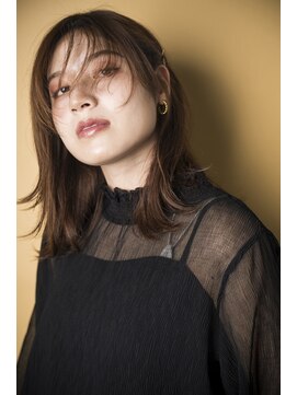 アジールヘア 上野店(agir hair) 20代30代大人アッシュベージュダブルカラー透明感【上野】