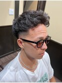フェード×ジェットモヒカンパーマスタイル