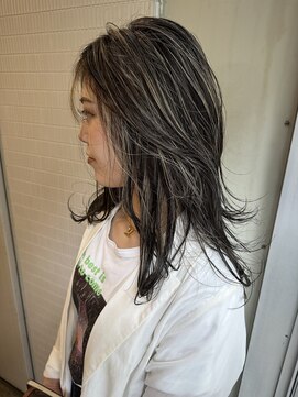 ヘアカロン 熊本本店(Hair CALON) コントラストハイライト￥ケアブリーチ