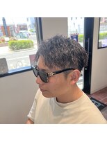 グリット オオサカ(GRIT osaka)&nbsp;波巻きスパイラルパーマメンズマッシュパーマツイストパーマ