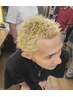 カット+ブリーチ+イージーパーマ　￥14000