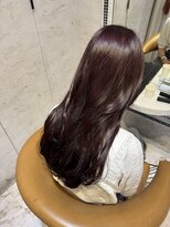 ロンドローズ 名古屋(Lond damaskRose)&nbsp;学割 ブリーチなしダブルカラー ブリーチ 髪質改善 ボブ  875