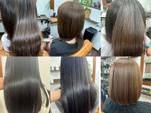 ヘア デザイン アンド ケア ビ ジョイ(Hair Design & Care Vi Joy)の雰囲気（ストレートのご紹介が多いサロン）
