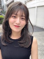 エトワ 新宿(ETOWA) グレージュ　10代20代30代◎小顔 ワンカール 髪質改善 韓国 新宿