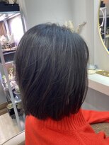 アオ 花咲町(a-o) 大人なミディアムレイヤー♪