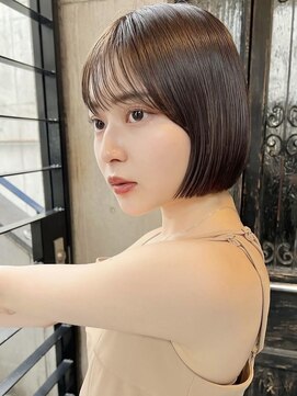 ミンクス 青山店(MINX) 【MINX青山】ぷつっとボブスタイル