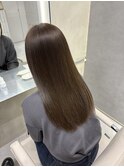 オリーブベージュ/エドルカラー/髪質改善トリートメント
