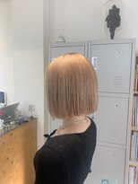 シュガール(Sugarlu) タッセルボブ×抜きっぱなし風ブロンド