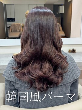 アミー 池袋(Ammy) himeri/韓国風パーマ/コテ巻き風パーマ/レイヤーカット/池袋