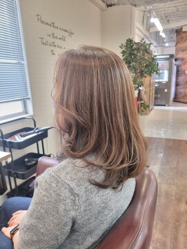 ネオヘアー 谷町九丁目店(Neo hair) ハイライト×ロング