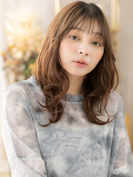 カバーヘア ブリス 戸田公園西口店(COVER HAIR bliss) 大人ガーリーくびれカールレイヤーカットh4戸田公園20代30代40代