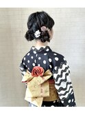浴衣着付けヘアセット
