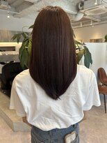 マルフェ 天王寺(marfe)&nbsp;【marfe】髪質改善カラー＿ダークブラウン＿ピンクブラウン