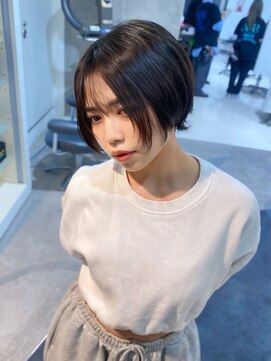 エアー 青山(AIR) バングブマッシュショート顔まわりレイヤーショート